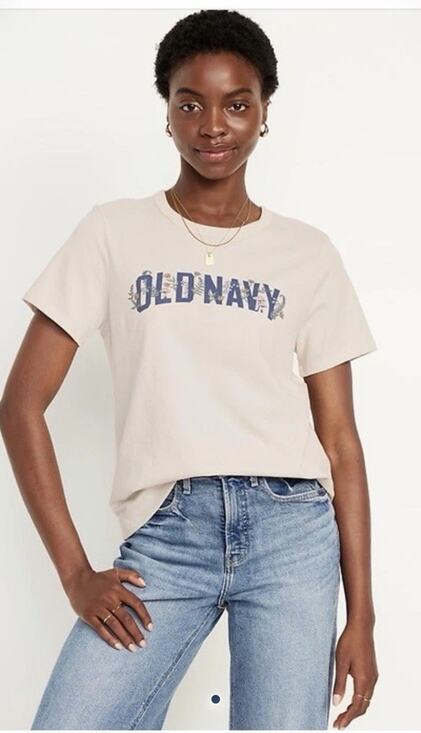 Old Navy Tops - Old Navy Everyday Womens Grapgic T-Shirt Wishbone Color Size 4X